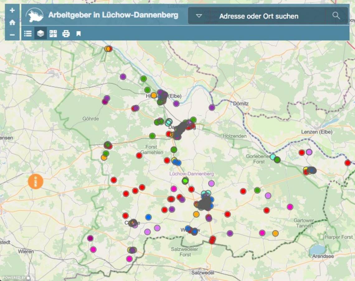 Arbeitgeber aus der Region